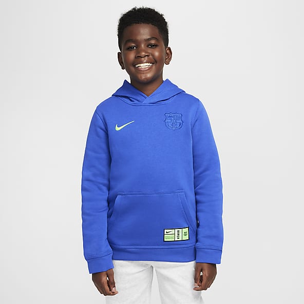 Blue nike hoodie boys store